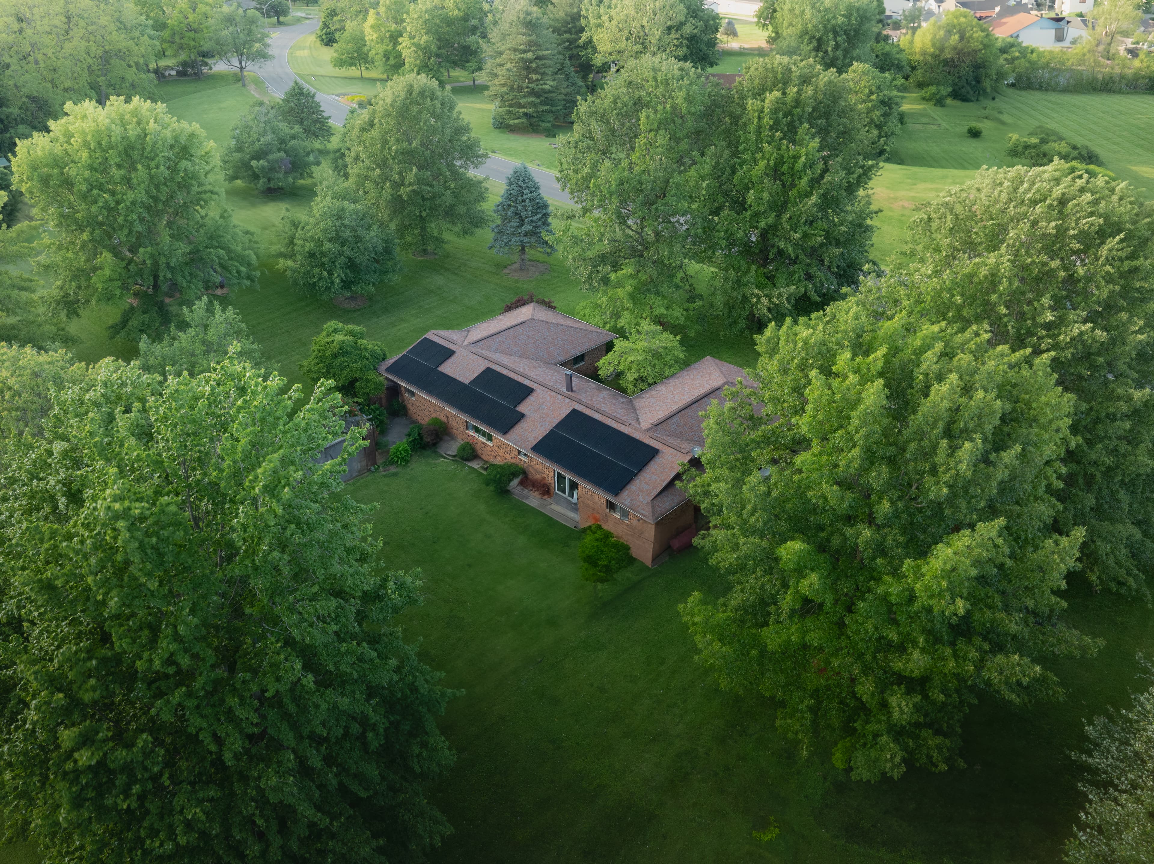 Family enjoying time together at home